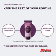 EQQUALBERRY Purple Rice Purifying Pack Cleanser 130g — creative 14