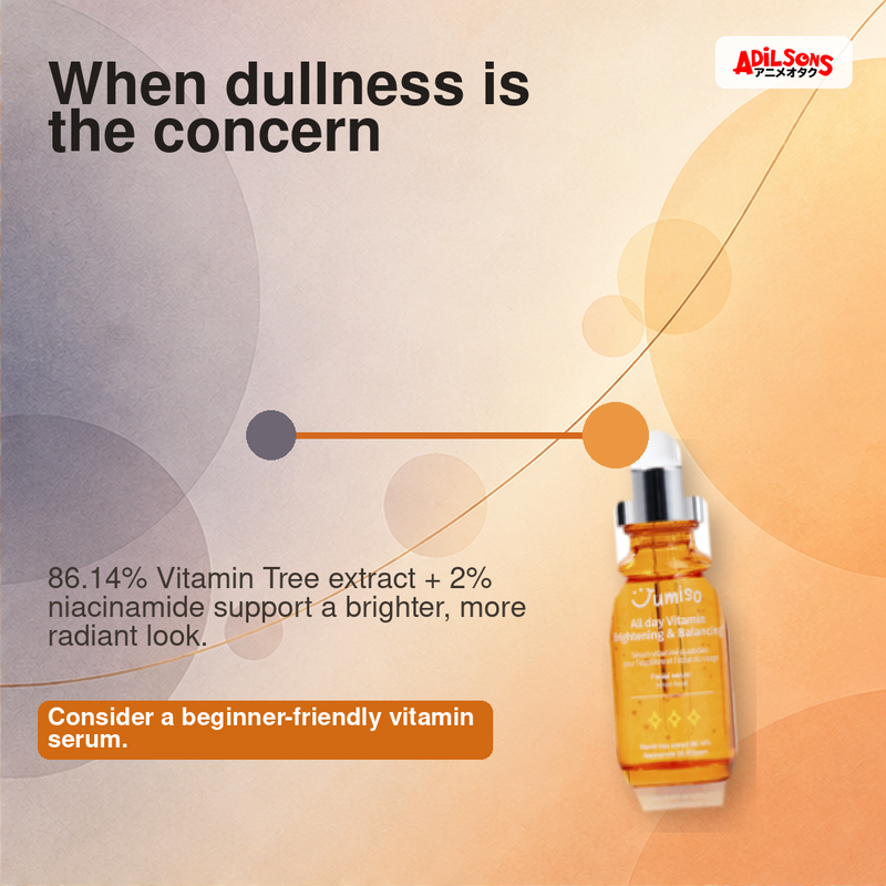 JUMISO All Day Vitamin Brightening & Balancing Facial Serum 30ml — creative 02