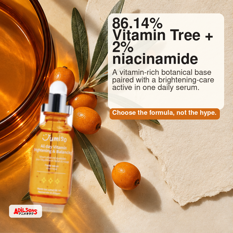 JUMISO All Day Vitamin Brightening & Balancing Facial Serum 30ml — creative 05