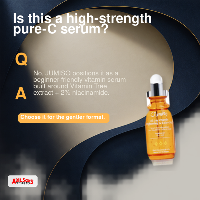 JUMISO All Day Vitamin Brightening & Balancing Facial Serum 30ml — creative 12