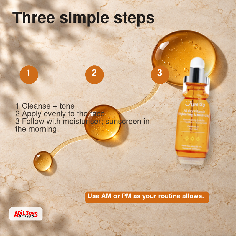 JUMISO All Day Vitamin Brightening & Balancing Facial Serum 30ml — creative 13