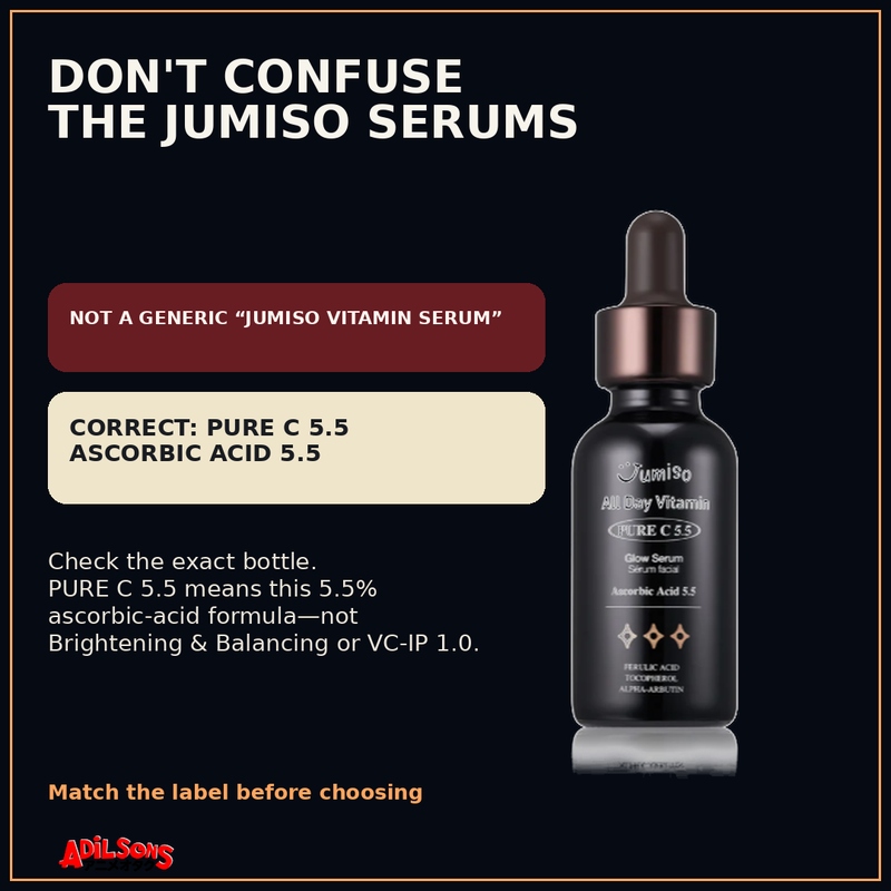 JUMISO All Day Vitamin Pure C 5.5 Glow Serum 30ml — creative 03