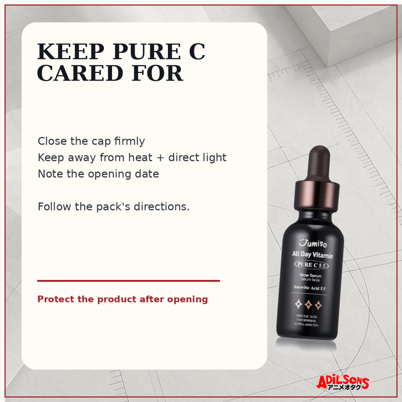 JUMISO All Day Vitamin Pure C 5.5 Glow Serum 30ml — creative 16
