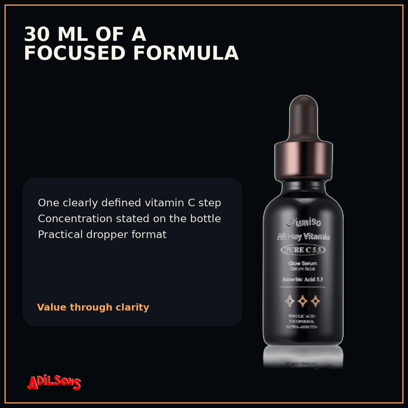 JUMISO All Day Vitamin Pure C 5.5 Glow Serum 30ml — creative 17