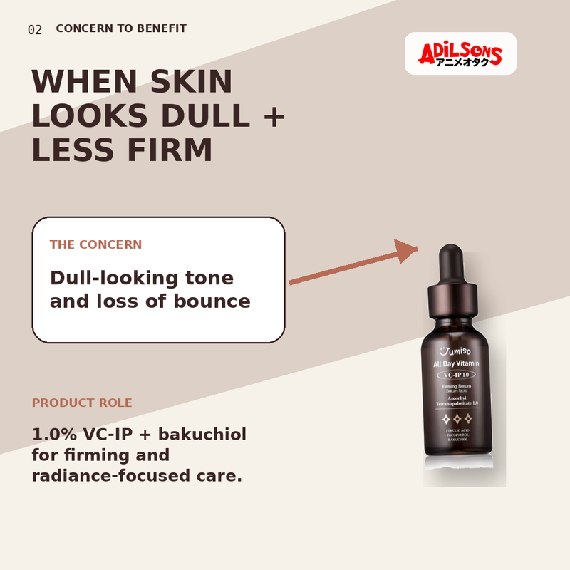 JUMISO All Day Vitamin VC-IP 1.0 Firming Serum 30ml — creative 02