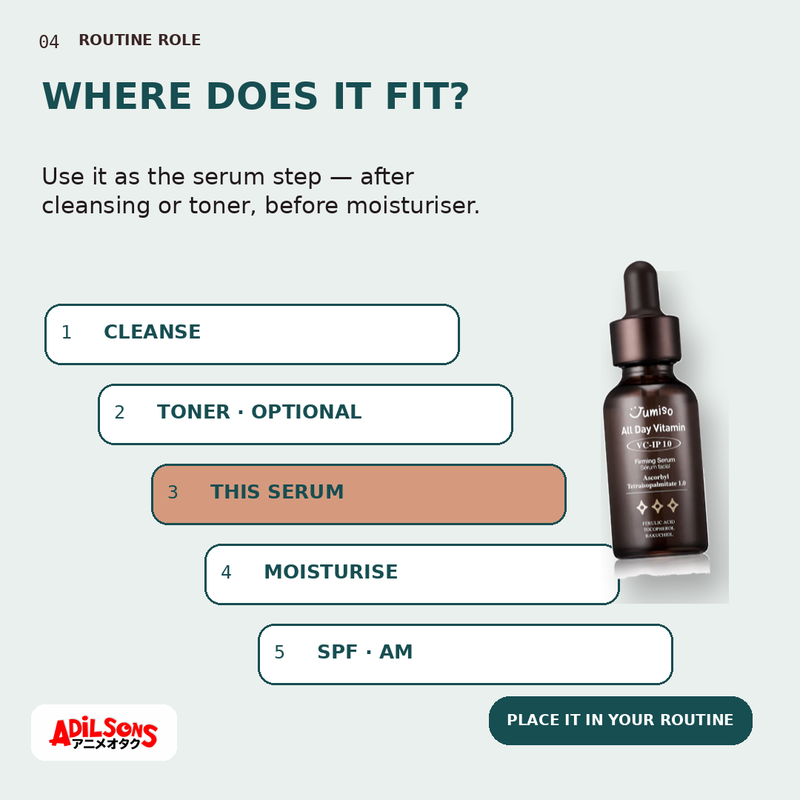 JUMISO All Day Vitamin VC-IP 1.0 Firming Serum 30ml — creative 04