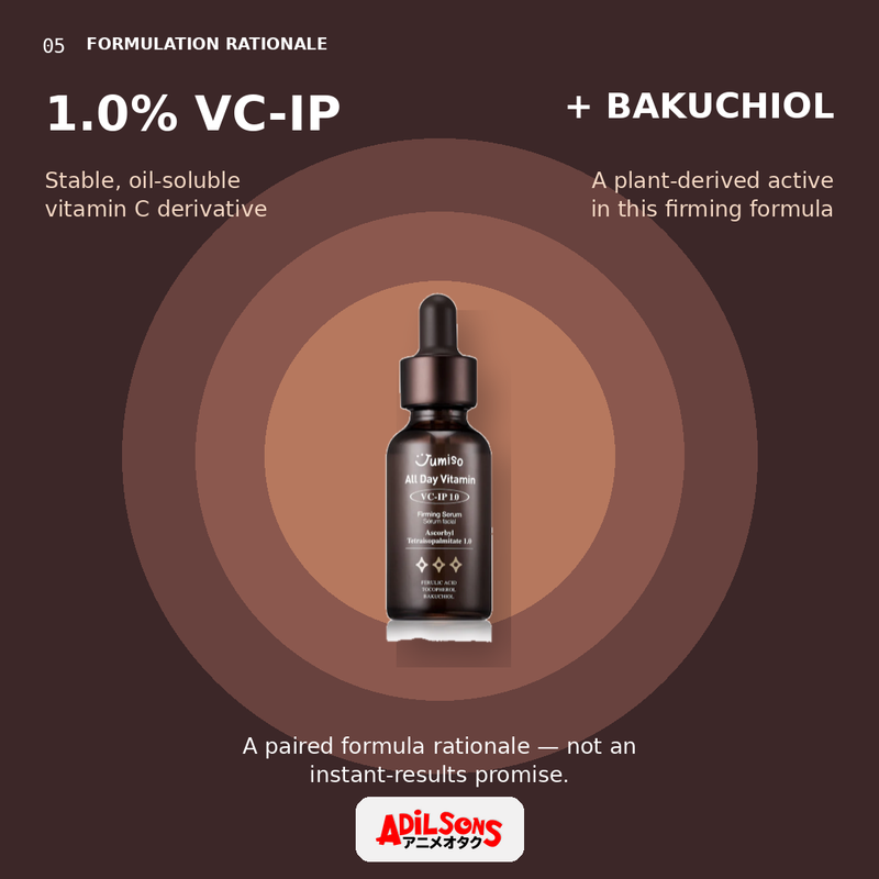 JUMISO All Day Vitamin VC-IP 1.0 Firming Serum 30ml — creative 05