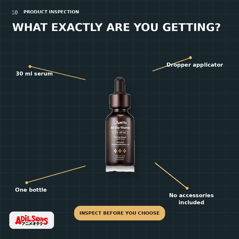JUMISO All Day Vitamin VC-IP 1.0 Firming Serum 30ml — creative 10