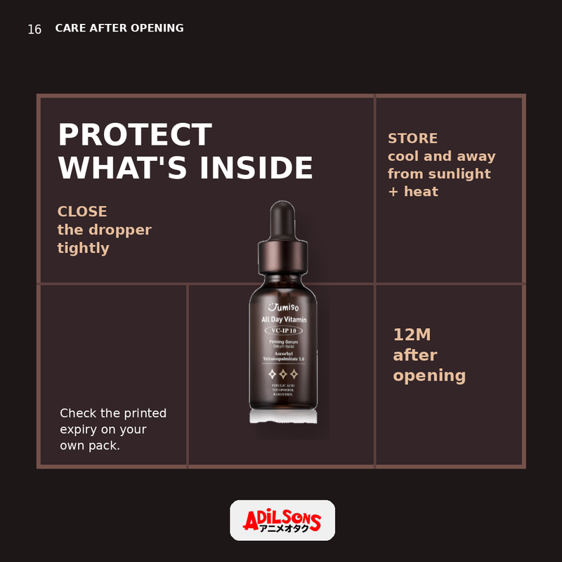 JUMISO All Day Vitamin VC-IP 1.0 Firming Serum 30ml — creative 16