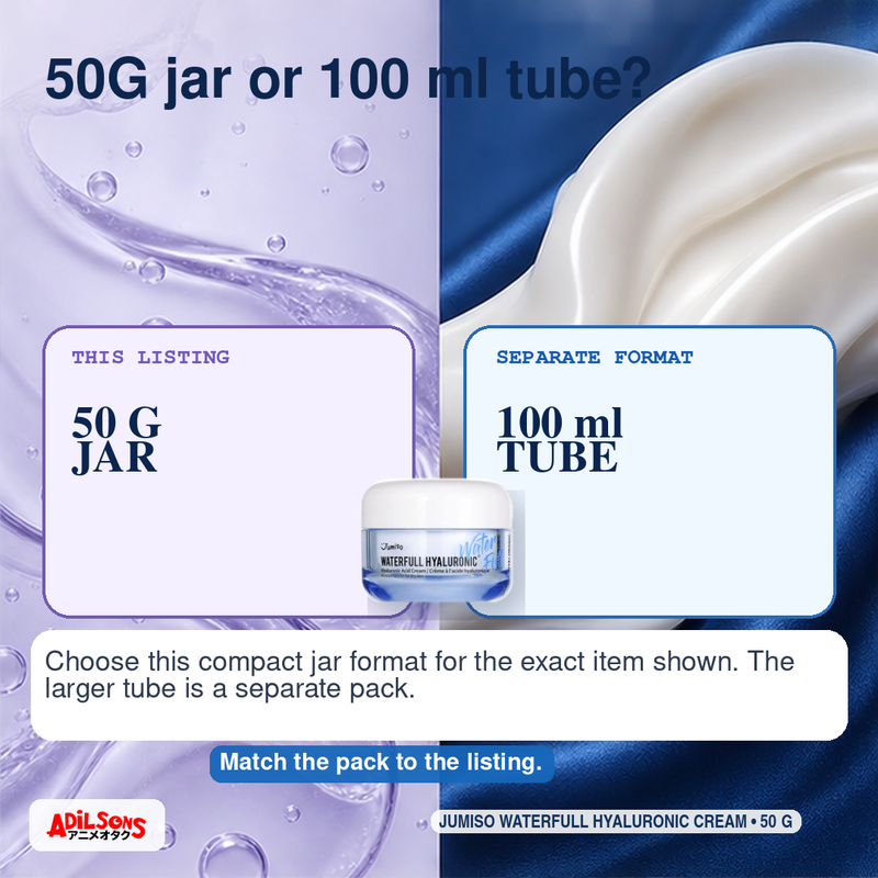 JUMISO WATERFULL HYALURONIC CREAM 50G — creative 06
