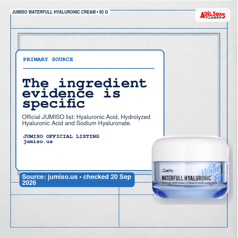 JUMISO WATERFULL HYALURONIC CREAM 50G — creative 11