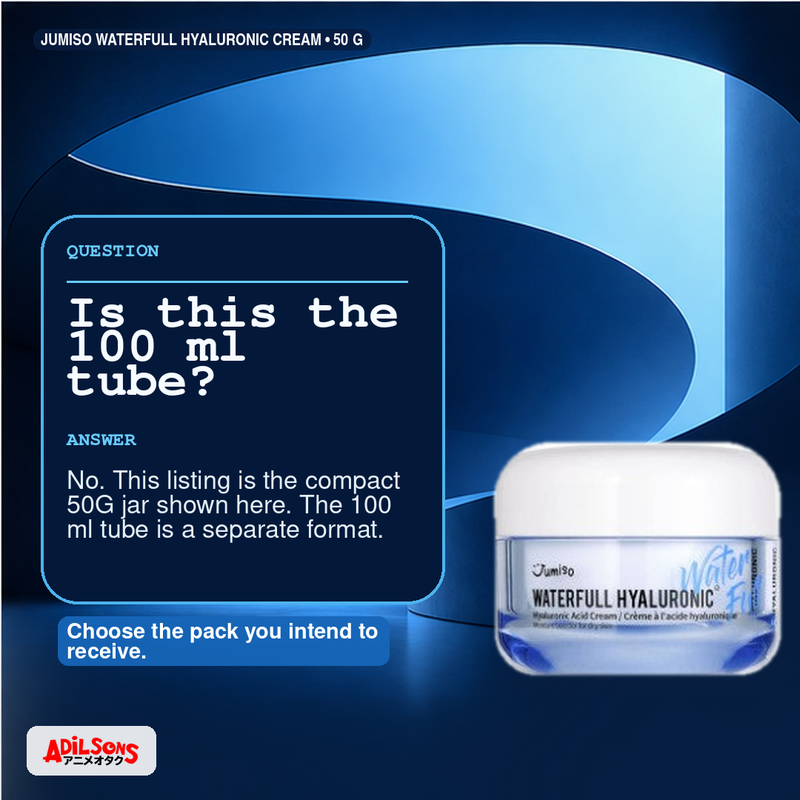 JUMISO WATERFULL HYALURONIC CREAM 50G — creative 12