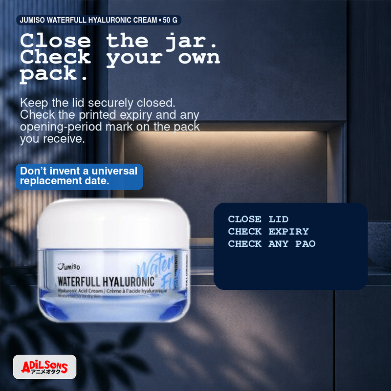 JUMISO WATERFULL HYALURONIC CREAM 50G — creative 16