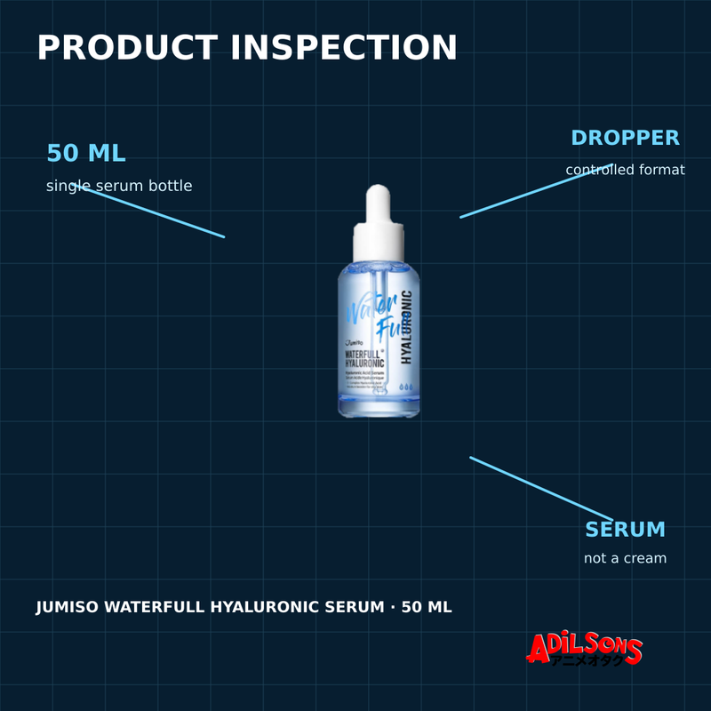 JUMISO WATERFULL HYALURONIC SERUM 50ML — creative 10