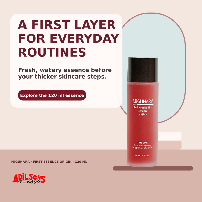 MIGUHARA ANTI WRINKLE FIRST ESSENCE ORIGIN 120ML — creative 01