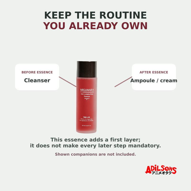 MIGUHARA ANTI WRINKLE FIRST ESSENCE ORIGIN 120ML — creative 14