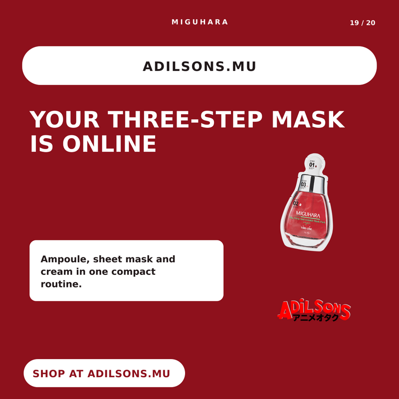MIGUHARA BIG 3 STEP ANTI-WRINKLE MASK PACK OIRIGIN (1.7ML+2ML+25ML) — creative 19