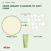 MIGUHARA GREEN TEA CALMING ESSENCE CLEANSING FOAM ORIGIN 120ML — creative 09