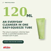 MIGUHARA GREEN TEA CALMING ESSENCE CLEANSING FOAM ORIGIN 120ML — creative 17