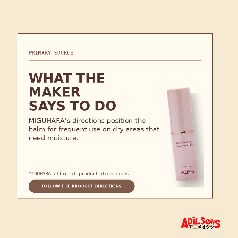 MIGUHARA ROSE COLLAGEN GLOW MULTI BALM 10G — creative 11