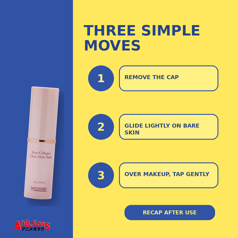 MIGUHARA ROSE COLLAGEN GLOW MULTI BALM 10G — creative 13