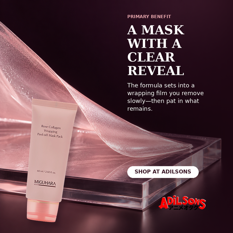 MIGUHARA ROSE COLLAGEN WRAPPING PEEL-OFF MASK PACK 60ML — creative 07