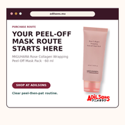 MIGUHARA ROSE COLLAGEN WRAPPING PEEL-OFF MASK PACK 60ML — creative 19