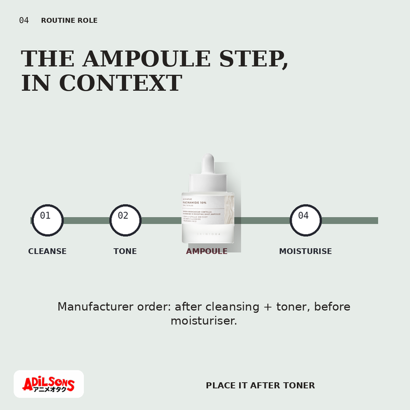 SKIN1004 MADAGASCAR CENTELLA NIACINAMIDE 10 BOOSTING SHOT AMPOULE 30ML — creative 04