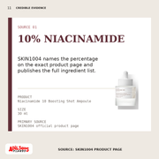 SKIN1004 MADAGASCAR CENTELLA NIACINAMIDE 10 BOOSTING SHOT AMPOULE 30ML — creative 11