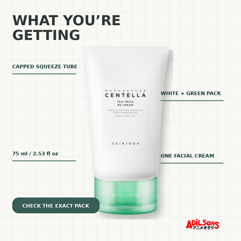 SKIN1004 MADAGASCAR CENTELLA TEA-TRICA B5 CREAM 75ML — creative 10