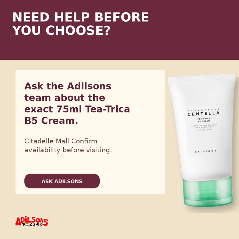 SKIN1004 MADAGASCAR CENTELLA TEA-TRICA B5 CREAM 75ML — creative 18