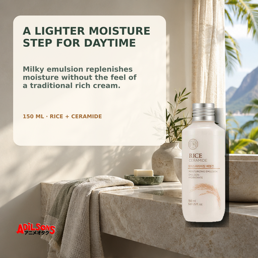 THE FACE SHOP RICE&CERAMIDE MOISTURIZING EMULSION — creative 01