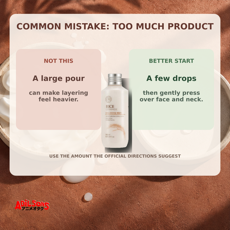 THE FACE SHOP RICE&CERAMIDE MOISTURIZING EMULSION — creative 03