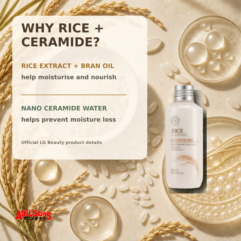 THE FACE SHOP RICE&CERAMIDE MOISTURIZING EMULSION — creative 05