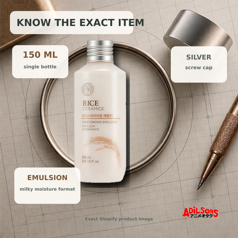 THE FACE SHOP RICE&CERAMIDE MOISTURIZING EMULSION — creative 10