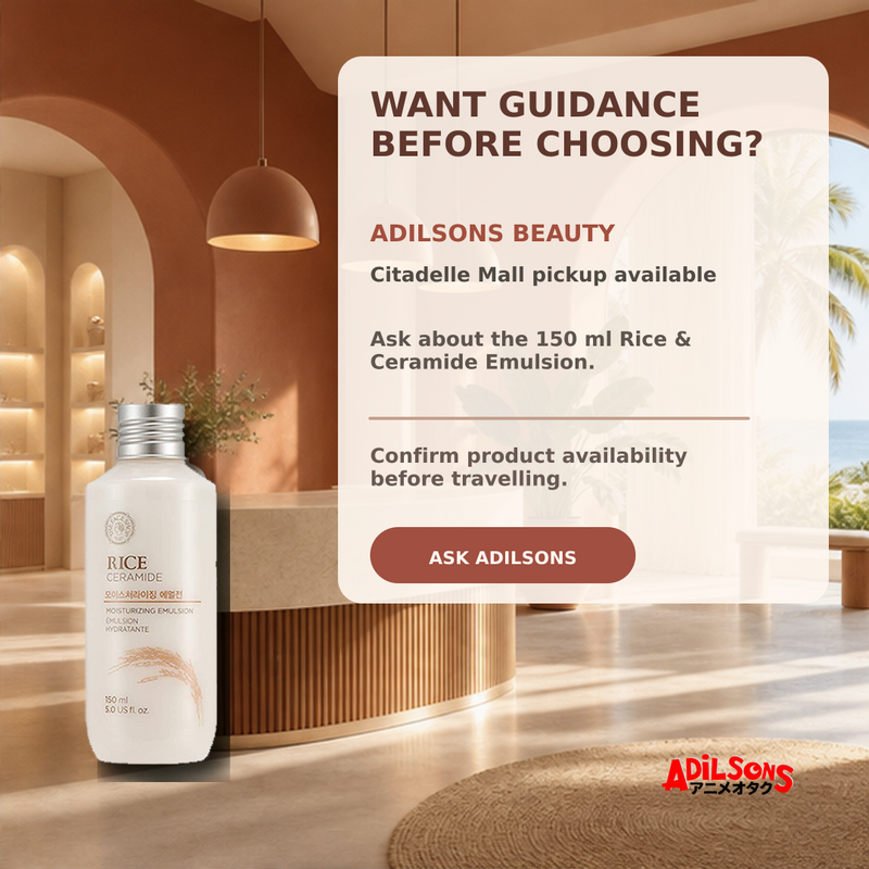 THE FACE SHOP RICE&CERAMIDE MOISTURIZING EMULSION — creative 18