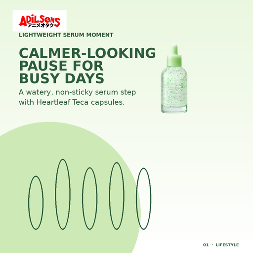 Abib HEARTLEAF TECA CAPSULE SERUM CALMING DROP 50ML — creative 01