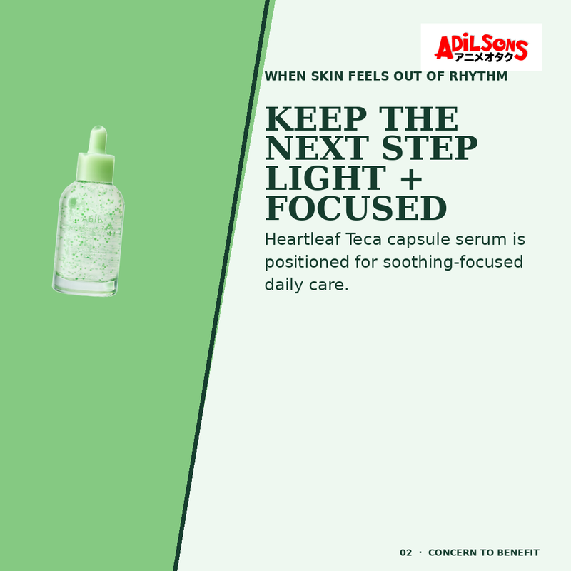 Abib HEARTLEAF TECA CAPSULE SERUM CALMING DROP 50ML — creative 02