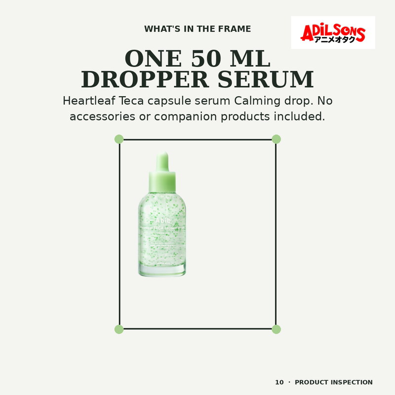 Abib HEARTLEAF TECA CAPSULE SERUM CALMING DROP 50ML — creative 10