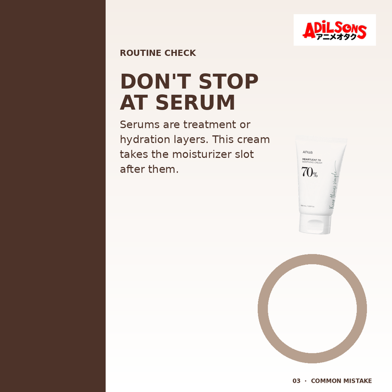 Anua HEARTLEAF 70% SOOTHING CREAM 100ML — creative 03