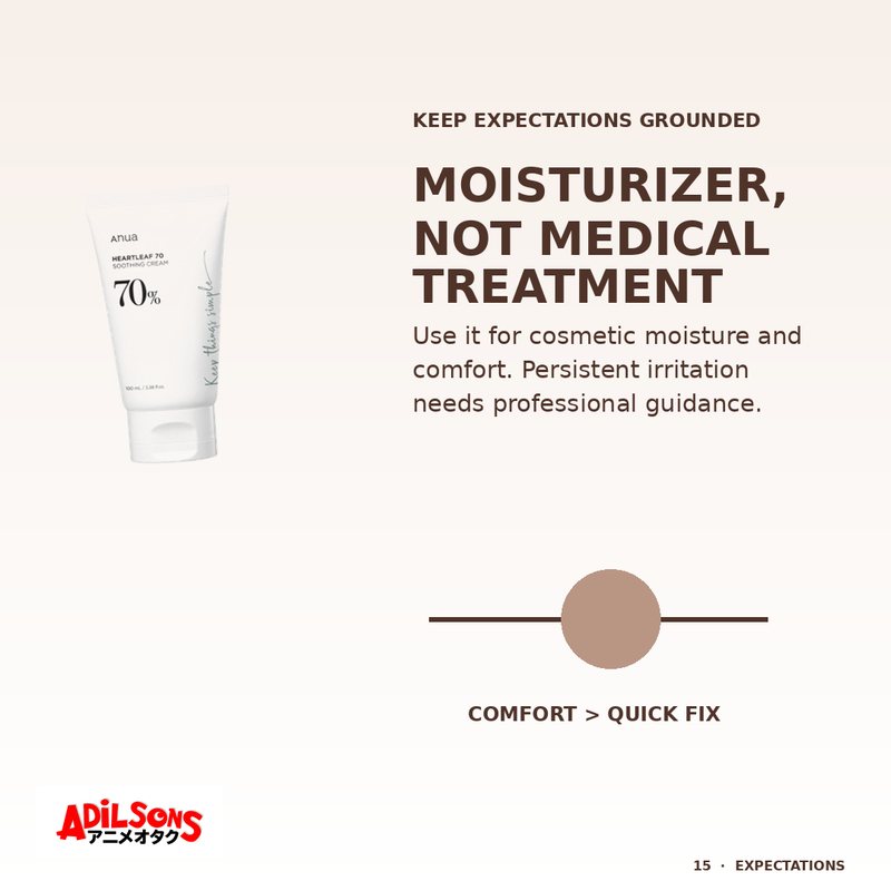 Anua HEARTLEAF 70% SOOTHING CREAM 100ML — creative 15