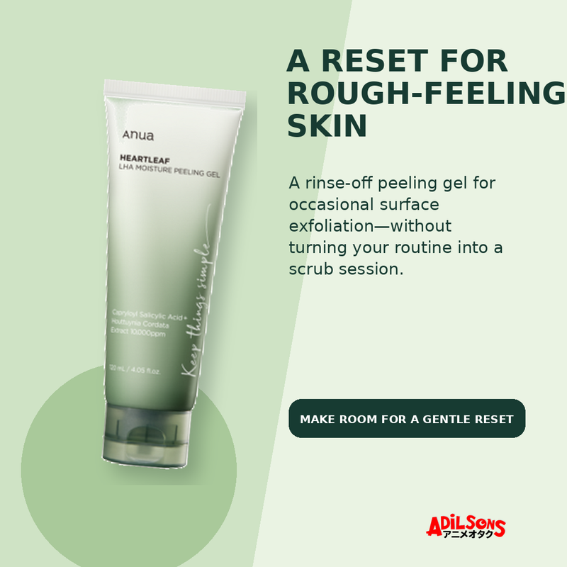 Anua HEARTLEAF LHA MOISTURE PEELING GEL 120ML — creative 01