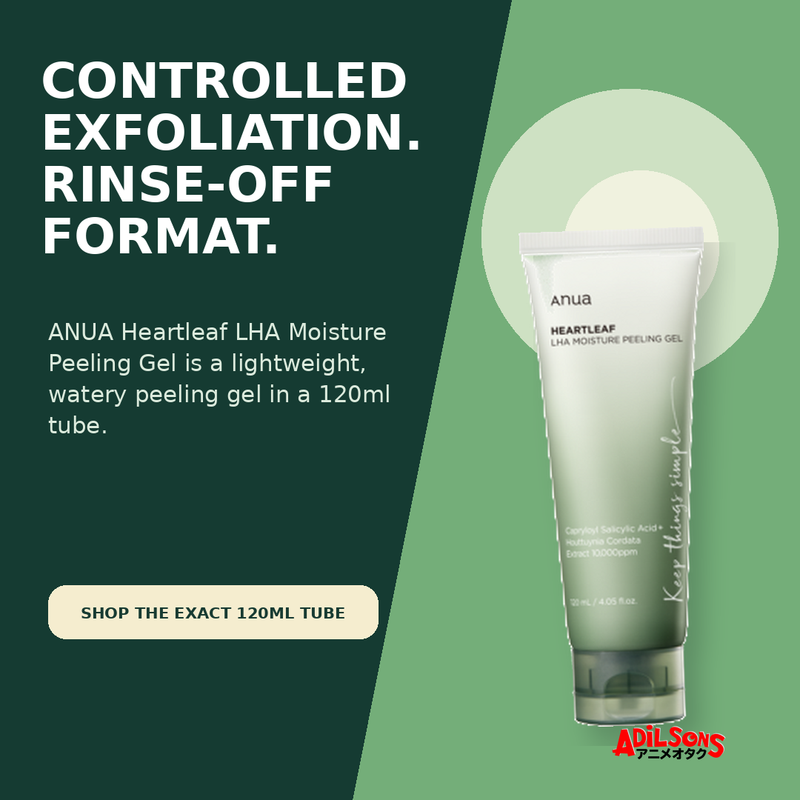 Anua HEARTLEAF LHA MOISTURE PEELING GEL 120ML — creative 07