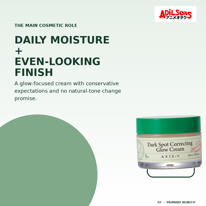 AXIS-Y DARK SPOT CORRECTING GLOW CREAM 50ML — creative 07