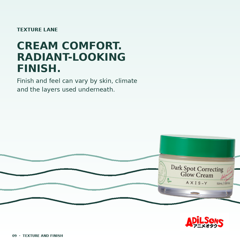 AXIS-Y DARK SPOT CORRECTING GLOW CREAM 50ML — creative 09