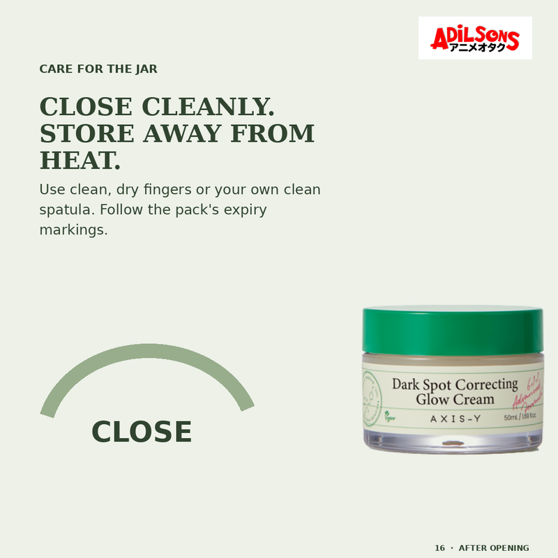 AXIS-Y DARK SPOT CORRECTING GLOW CREAM 50ML — creative 16