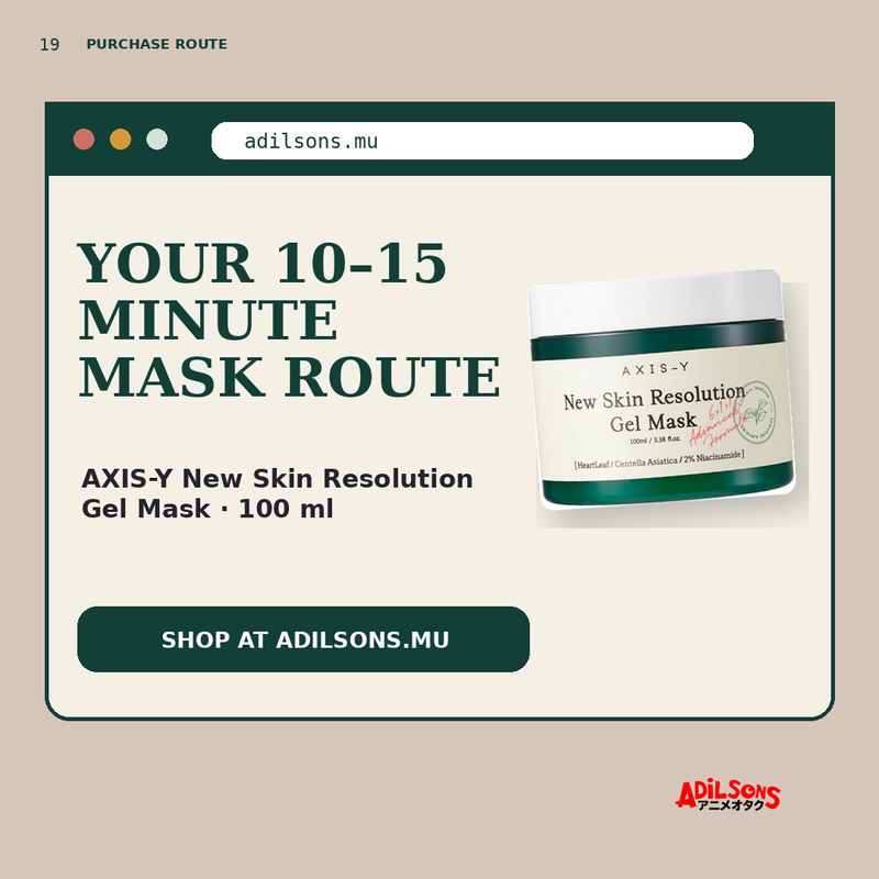 AXIS-Y NEW SKIN RESOLUTION GEL MASK 100ML — creative 19