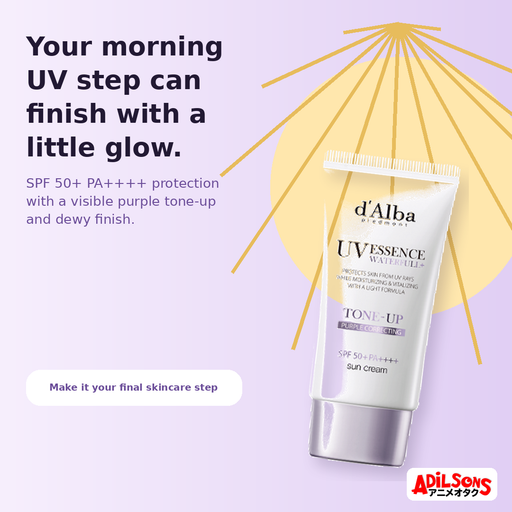 d'Alba WATERFULL TONE-UP SUN CREAM(PURPLE) SPF 50+ PA++++ 50ML — creative 01