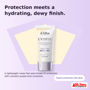 d'Alba WATERFULL TONE-UP SUN CREAM(PURPLE) SPF 50+ PA++++ 50ML — creative 05