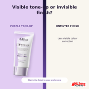 d'Alba WATERFULL TONE-UP SUN CREAM(PURPLE) SPF 50+ PA++++ 50ML — creative 06